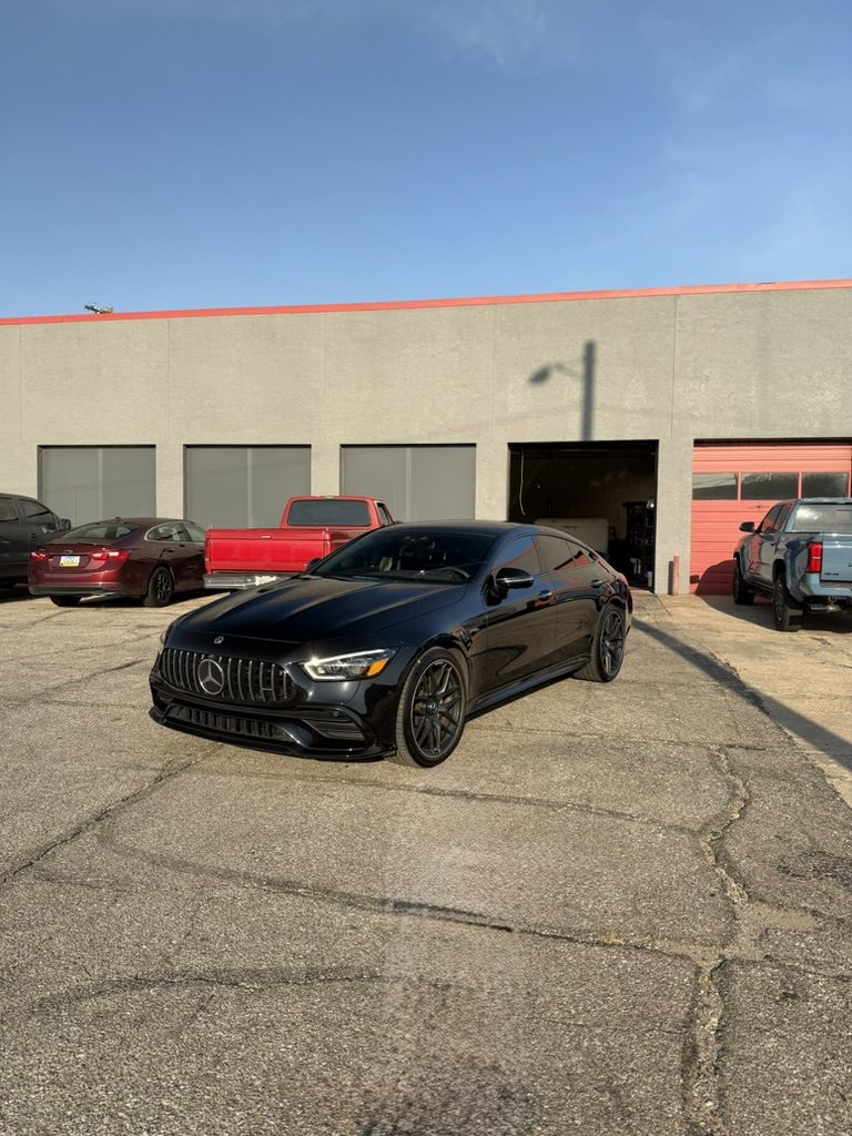 Mercedes-AMG GT 4-Door, mobile detailed by Blue Badge Customs in Lawrence, Kansas