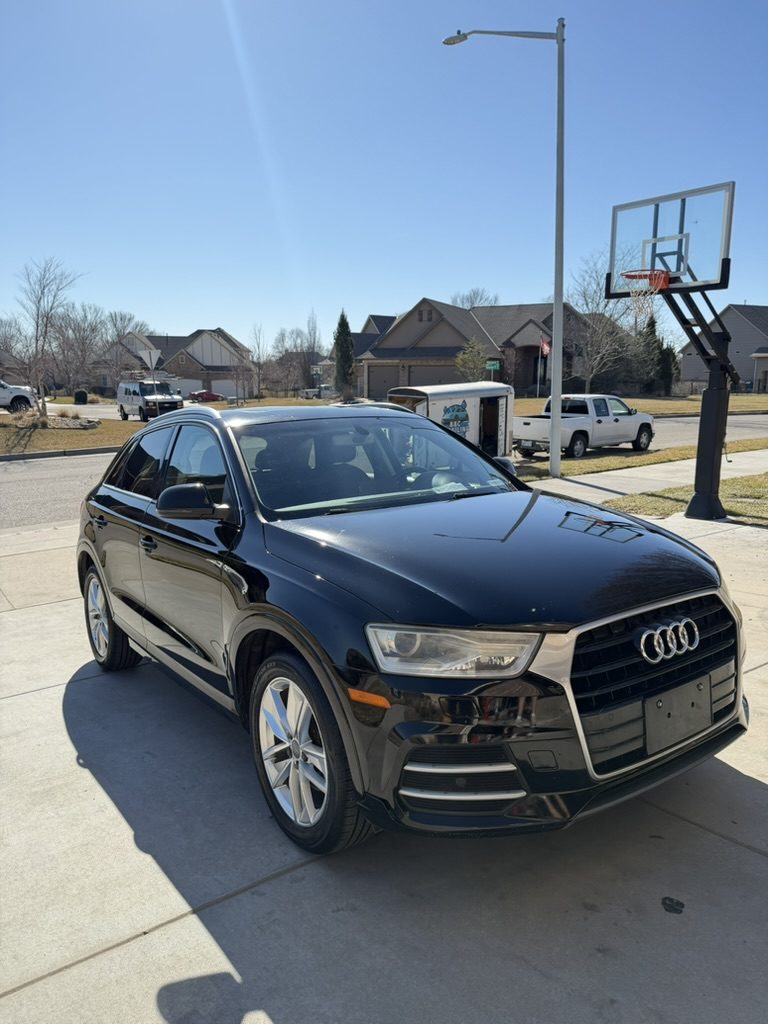 Audi Q3, mobile detailed by Blue Badge Customs in Lawrence, Kansas