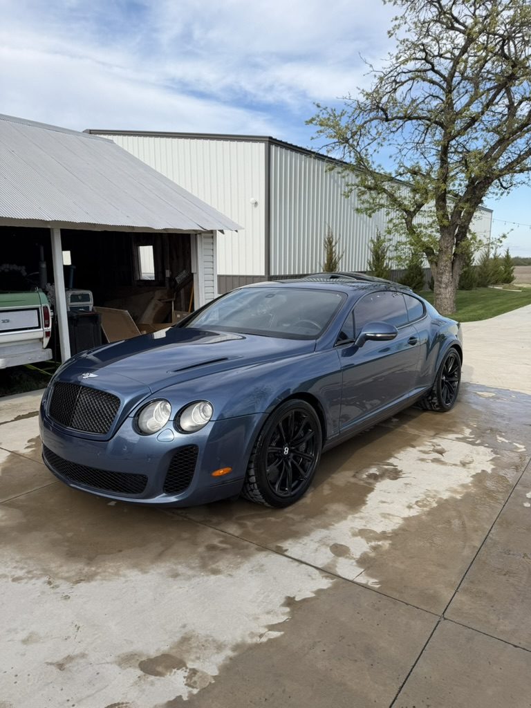 Bentley Continental Supersports, mobile detailed by Blue Badge Customs in Lawrence, Kansas