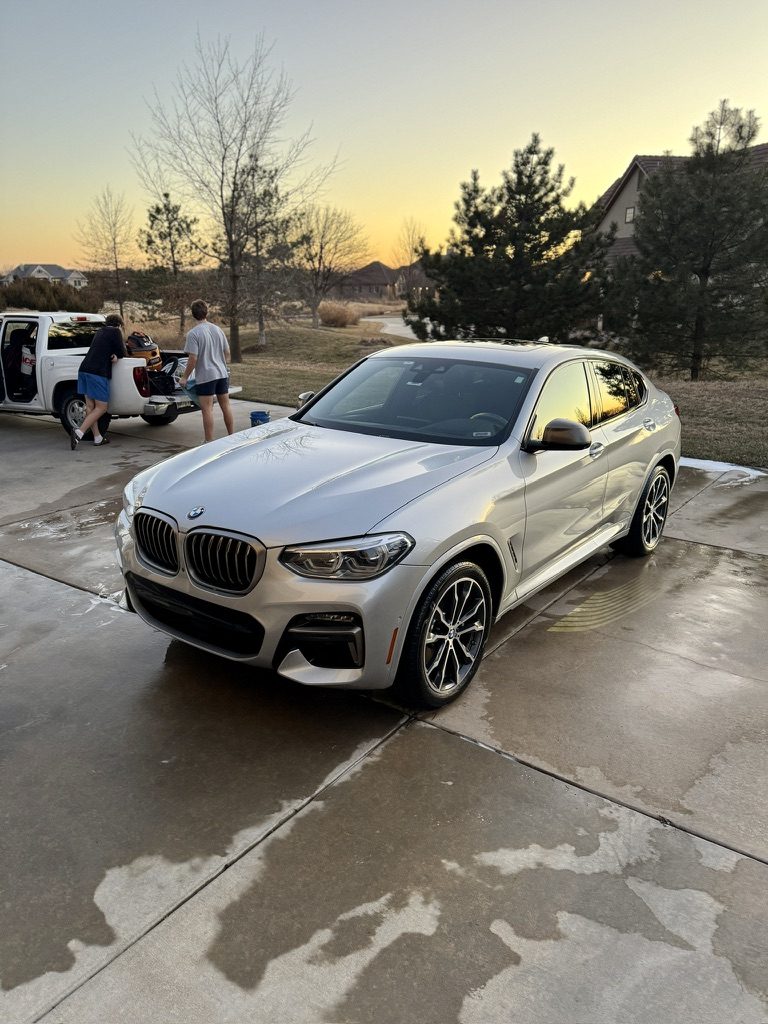 BMW X4, mobile detailed by Blue Badge Customs in Lawrence, Kansas