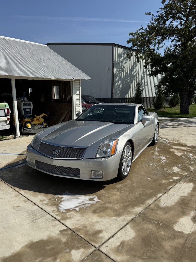 Cadillac XLR-V, mobile detailed by Blue Badge Customs in Lawrence, Kansas