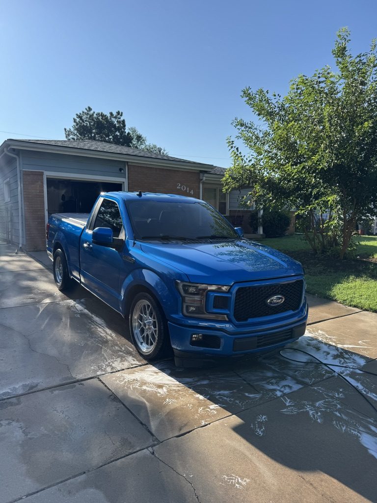 Ford F-150, mobile detailed by Blue Badge Customs in Lawrence, Kansas
