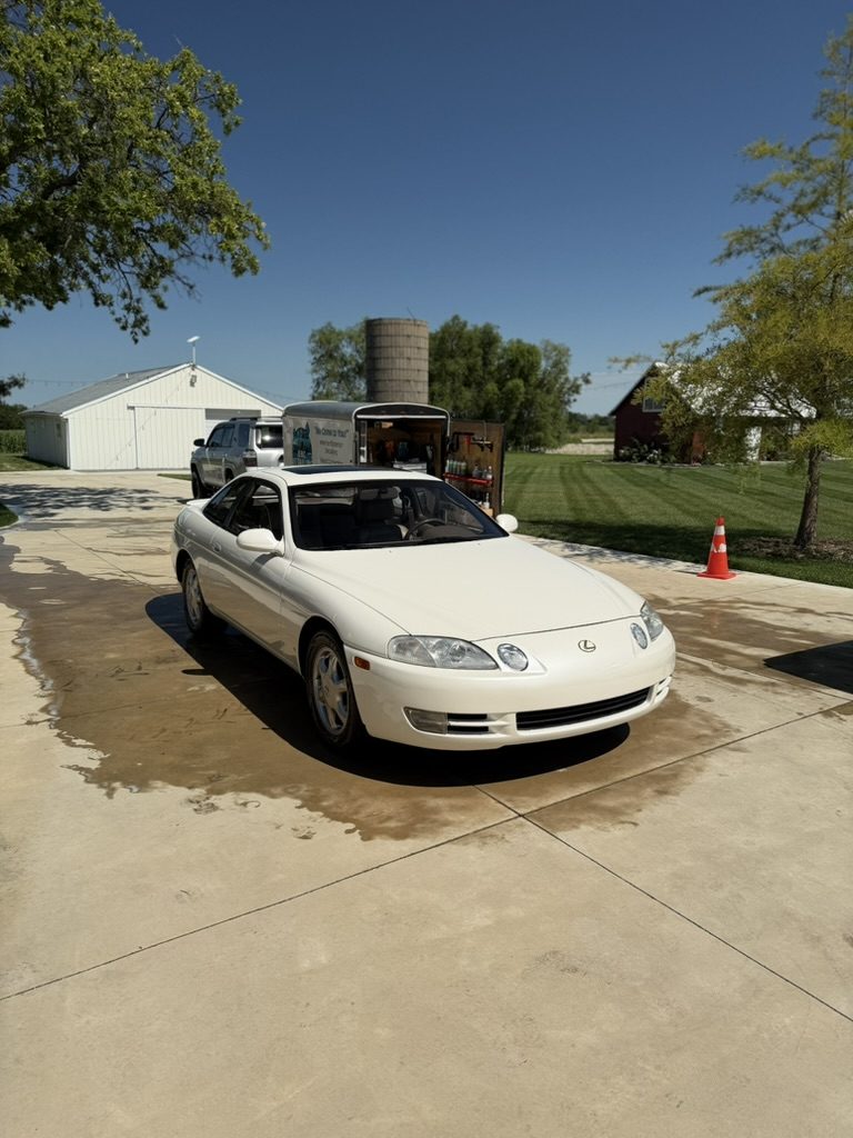 Lexus SC 400, mobile detailed by Blue Badge Customs in Lawrence, Kansas