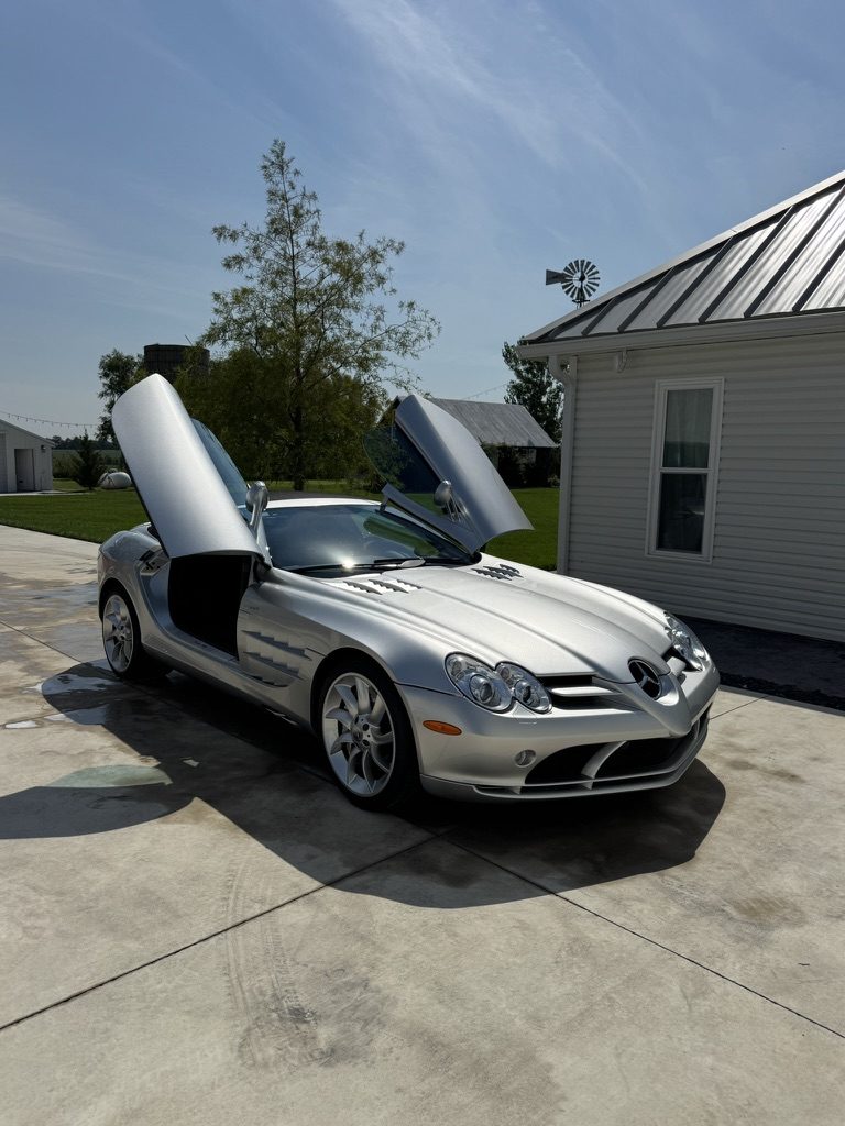 Mercedes-Benz SLR McLaren, mobile detailed by Blue Badge Customs in Lawrence, Kansas