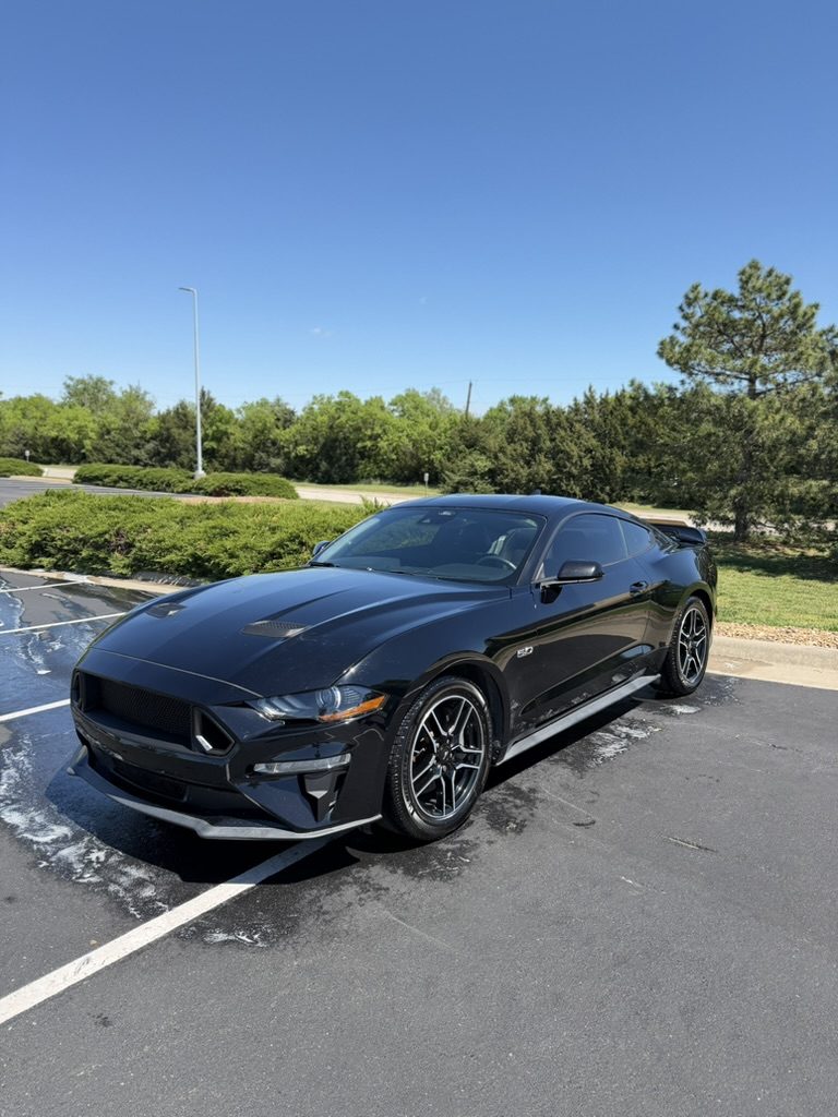 Ford Mustang GT, mobile detailed by Blue Badge Customs in Lawrence, Kansas