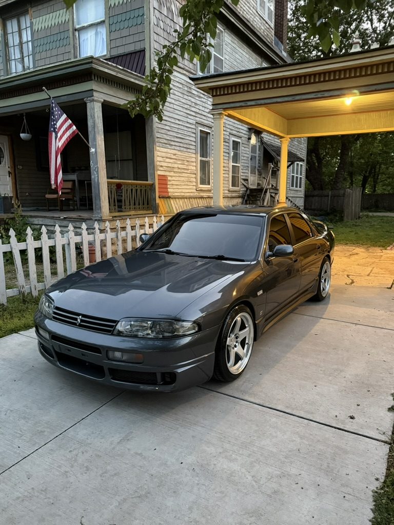 Nissan Skyline R33, mobile detailed by Blue Badge Customs in Lawrence, Kansas
