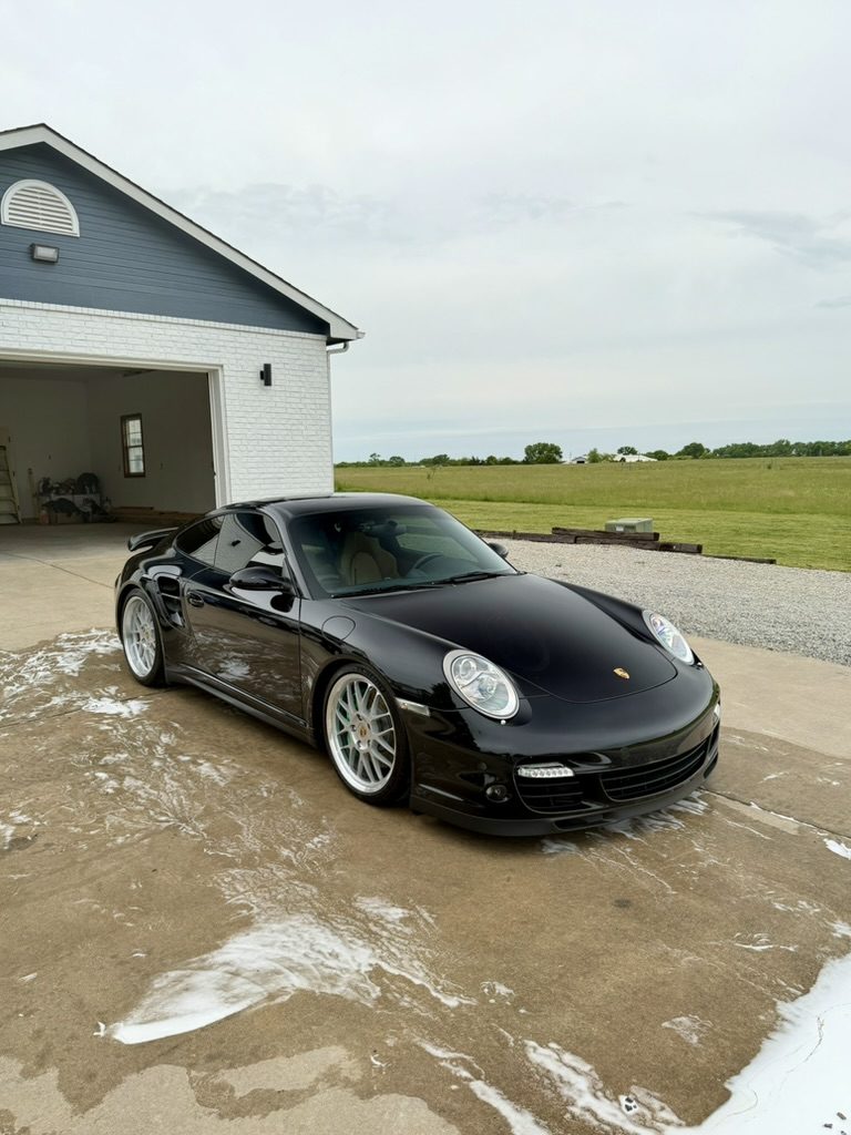 Porsche 911 Turbo, mobile detailed by Blue Badge Customs in Lawrence, Kansas