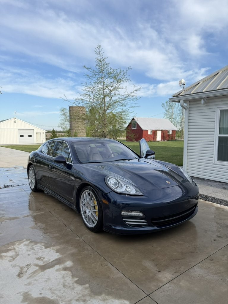 Porsche Panamera Turbo, mobile detailed by Blue Badge Customs in Lawrence, Kansas