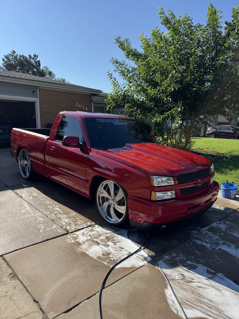 Chevrolet Silverado, mobile detailed by Blue Badge Customs in Lawrence, Kansas