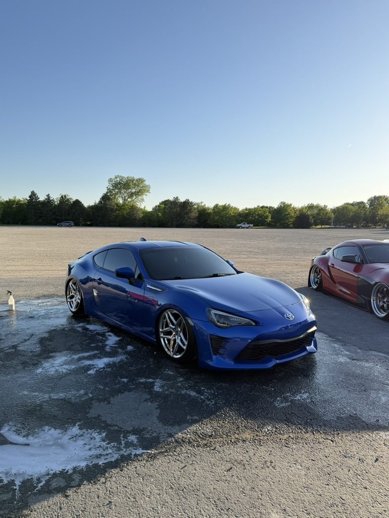 Toyota 86, mobile detailed by Blue Badge Customs in Lawrence, Kansas