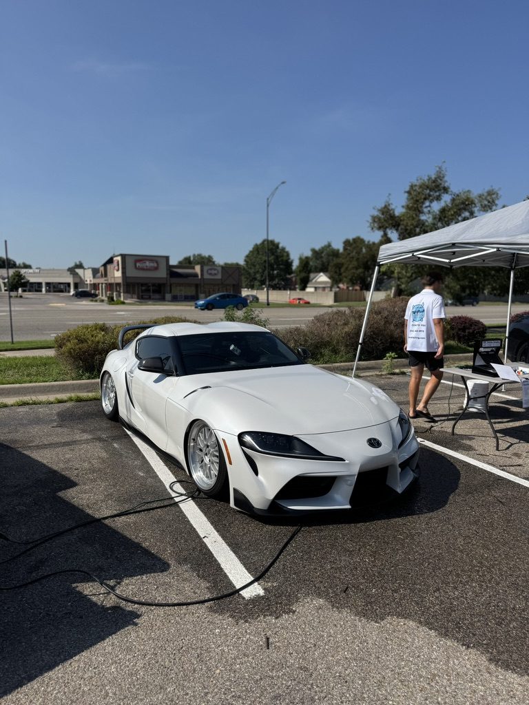 Toyota GR Supra, mobile detailed by Blue Badge Customs in Lawrence, Kansas
