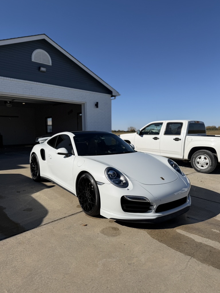 Porsche 911 Turbo, mobile detailed by Blue Badge Customs in Lawrence, Kansas