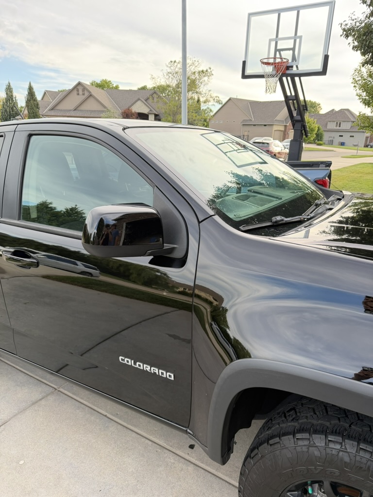After: Chevrolet Colorado, mobile detailed by Blue Badge Customs in Lawrence, Kansas